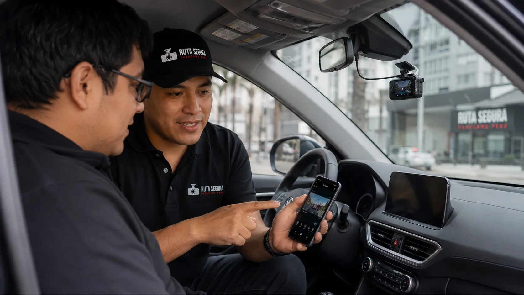 Cámara vehicular para seguridad y evidencia en ruta